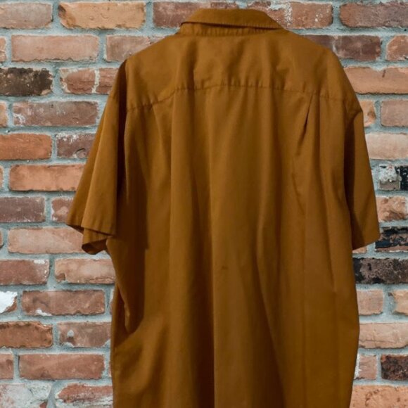 Van Heusen Brown Button Down Shirt - Picture 4 of 8